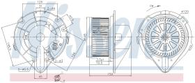  87798 - VENTILADOR HAB.VOLKSWAGEN PASSAT B5