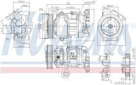  890044 - COMPRESOR RENAULT MEGANE III(08-)1.