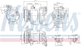  890064 - COMPRESOR MITSUBISHI L 200(KA.KB)(0