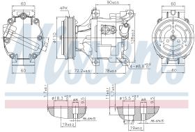  890079 - COMPRESOR TOYOTA YARIS/ECHO I(#P10)