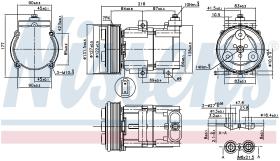  890081 - COMPRESOR FORD TRANSIT(FY)(00-)2.4