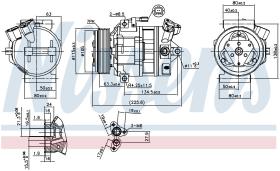  890138 - COMPRESOR NISSAN PRIMASTAR (X83) (0