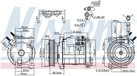  890152 - COMPRESOR PLYMOUTH VOYAGER III(01-)