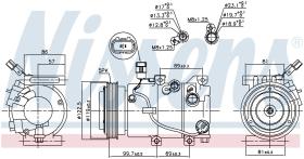 Nissens 890241 - COMPRESOR HYUNDAI ELANTRA(AD)(15-)1