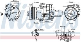  890266 - COMPRESOR VAUXHALL MERIVA B(10-)1.4