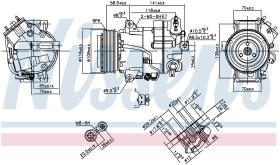  890267 - COMPRESOR OPEL ASTRA J(09-)2.0 CDTI