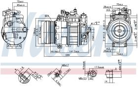 Nissens 890296 - COMPRESOR MERCEDES SPRINTER W 906(0