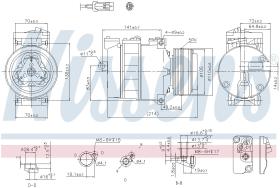 Nissens 89031 - COMPRESOR VAUXHALL ASTRA G(98-)1.6