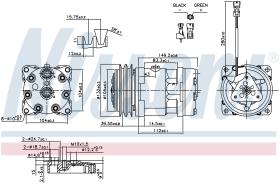 Nissens 890336 - COMPRESOR RVI-RENAULT TRUCKS PREMIU