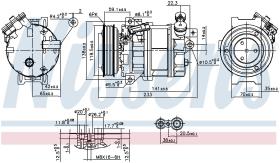  890354 - COMPRESOR VAUXHALL VECTRA C(02-)2.8