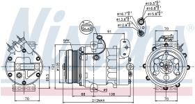  89037 - COMPRESOR VAUXHALL ASTRA G(98-)1.6