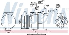 Nissens 89045 - COMPRESOR AUDI A 6 / S 6 (C5) (97-)