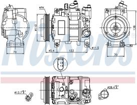 Nissens 89049 - COMPRESOR AUDI A 4/S 4(B6.B7)(00-)2