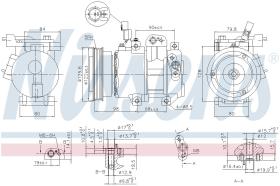 Nissens 890684 - COMPRESOR HYUNDAI I20 (PB)(09-)1.4