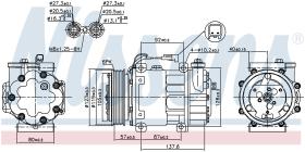  890699 - COMPRESOR FORD FIESTA V(CBK)(01-)1.