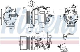 Nissens 89092 - COMPRESOR AUDI A 4/S 4(B6.B7)(00-)1