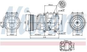  89098 - COMPRESOR TOYOTA PICNIC (CXM10.SXM1