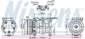 Nissens 89099 - COMPRESOR SUZUKI GRAND VITARA/ESCUD