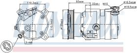  89106 - COMPRESOR VAUXHALL CORSA B(93-)1.4