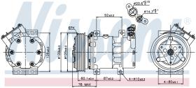 89109 - COMPRESOR RENAULT CLIO II(98-)1.9 D