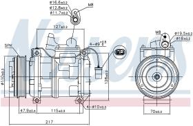  89147 - COMPRESOR BMW 7 E38(94-)740 IL