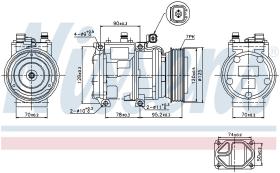  89186 - COMPRESOR RANGE ROVER II(LP)(94-)4.