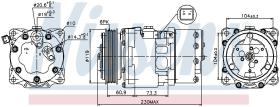  89195 - COMPRESOR PEUGEOT 206(2)(98-)2.0 HD