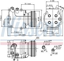  89233 - COMPRESOR HONDA PRELUDE V(BB5-BB9)(