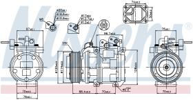  89256 - COMPRESOR KIA SORENTO I(BL)(02-)2.5