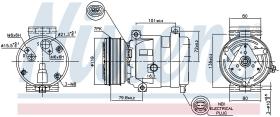Nissens 89267 - COMPRESOR RENAULT LAGUNA II(01-)2.0