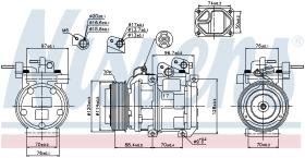 Nissens 89269 - KIA SORENTO 2.5 TD 02-