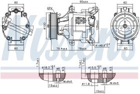  89324 - COMPRESOR FIAT PALIO(178)(96-)1.3 M