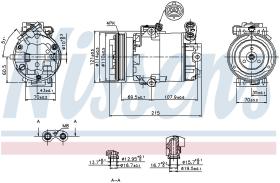  89333 - COMPRESOR VAUXHALL ZAFIRA A(99-)1.7