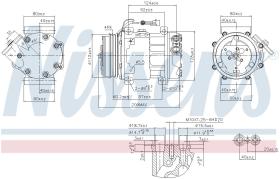 Nissens 89347 - COMPRESOR PEUGEOT BOXER(250)(06-)3.