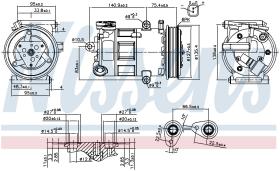  89348 - COMPRESOR FORD TRANSIT(TT9)(06-)2.2