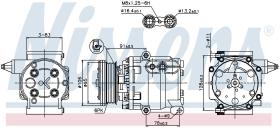Nissens 89358 - COMPRESOR FORD FIESTA VI(CB1)(08-)1