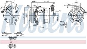  89397 - COMPRESOR FIAT FREEMONT(JF)(11-)2.0