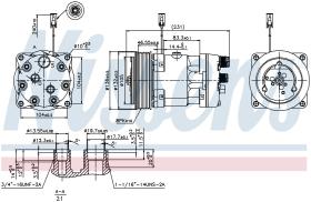  89410 - COMPRESOR VOLVO NH 12(99-)340 HP