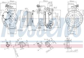  89443 - COMPRESOR DAIHATSU CHARADE(L3_)(11-