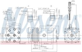 Nissens 89472 - COMPRESOR MAN F 90(86-)