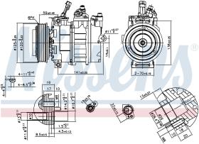  89488 - COMPRESOR OPEL VECTRA B(95-)2.5 I V