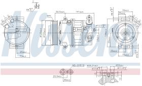 Nissens 89497 - COMPRESOR VAUXHALL INSIGNIA(08-)2.0