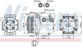  89551 - COMPRESOR FORD FIESTA VI(CB1)(08-)1