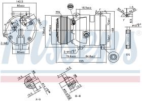  89587 - COMPRESOR RENAULT LAGUNA II(01-)1.9