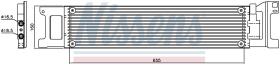 Nissens 90635 - ENFRIADOR DE ACEITE VOLKSWAGEN TRAN