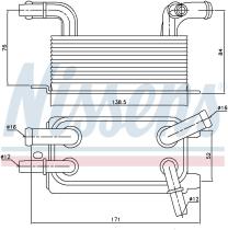  90642 - RADIADOR ACEITE VOLVO S40(MS)(04-)2