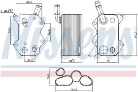  90660 - RADIADOR ACEITE VOLKSWAGEN PASSAT B