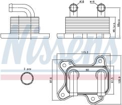 Nissens 90682 - RADIADOR ACEITE VAUXHALL ZAFIRA A(9