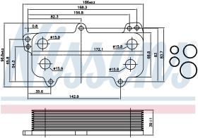  90684 - RADIADOR ACEITE VOLKSWAGEN TRANSPOR