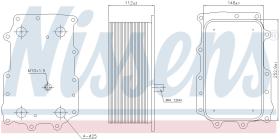 Nissens 90726 - RADIADOR ACEITE DAF CF 85(01-)360